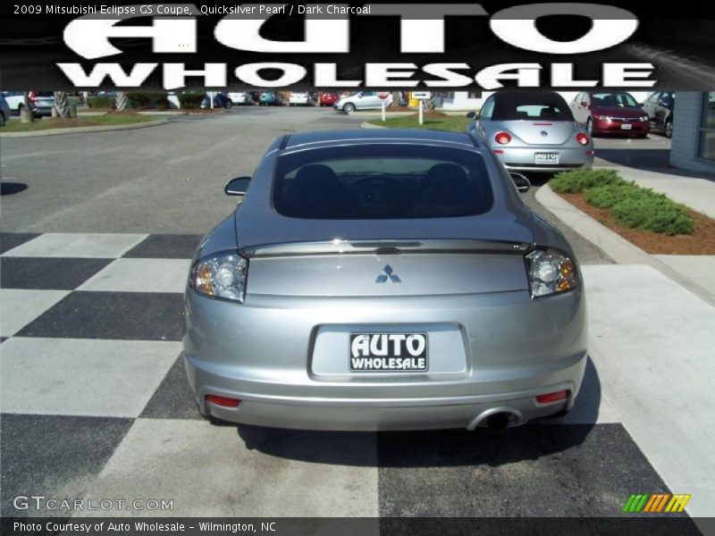 Quicksilver Pearl / Dark Charcoal 2009 Mitsubishi Eclipse GS Coupe