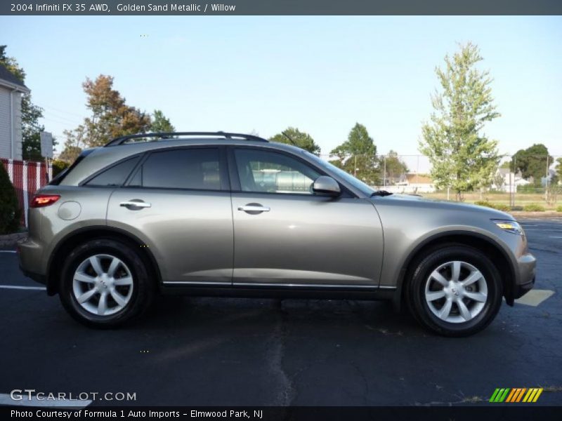 Golden Sand Metallic / Willow 2004 Infiniti FX 35 AWD