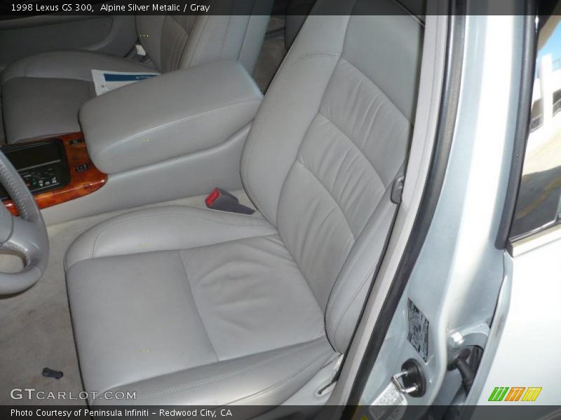 Alpine Silver Metalic / Gray 1998 Lexus GS 300