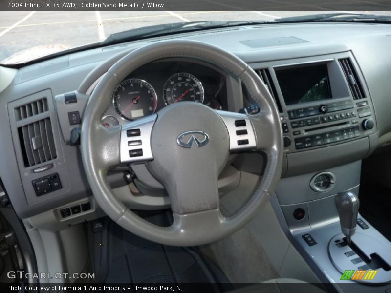 Golden Sand Metallic / Willow 2004 Infiniti FX 35 AWD