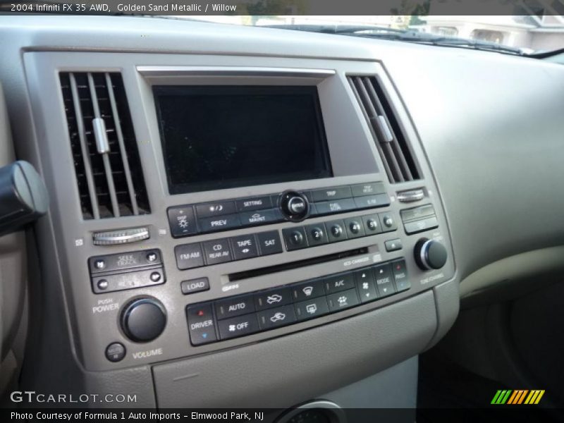 Golden Sand Metallic / Willow 2004 Infiniti FX 35 AWD