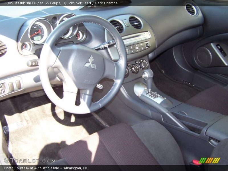 Quicksilver Pearl / Dark Charcoal 2009 Mitsubishi Eclipse GS Coupe