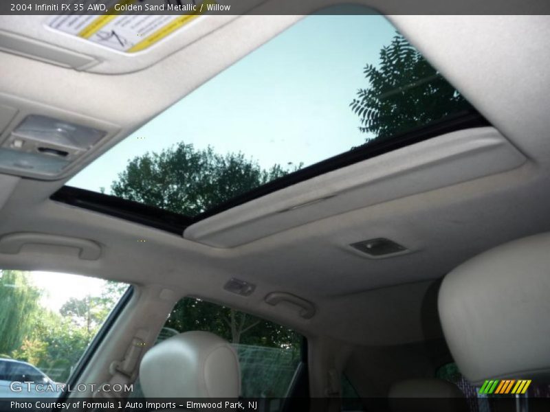Golden Sand Metallic / Willow 2004 Infiniti FX 35 AWD