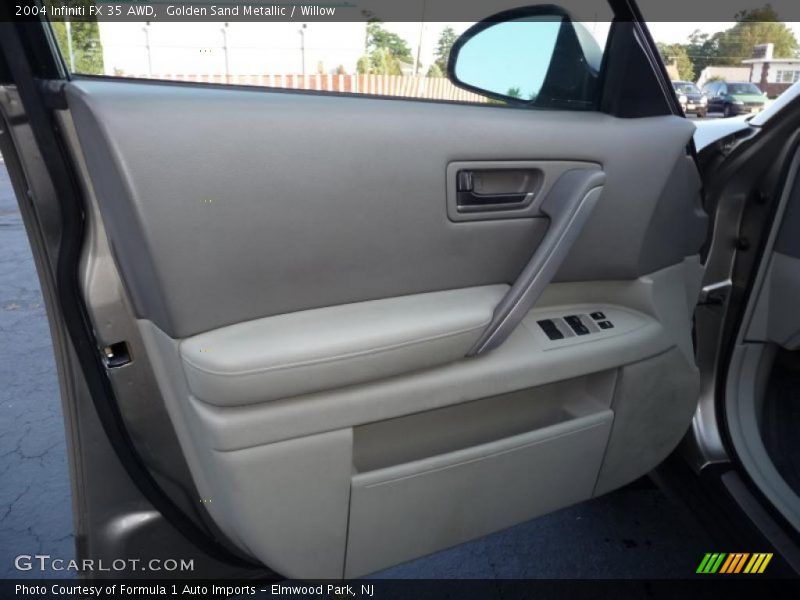 Golden Sand Metallic / Willow 2004 Infiniti FX 35 AWD