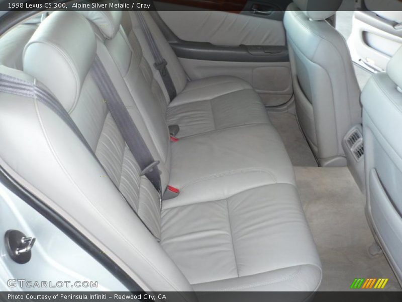 Alpine Silver Metalic / Gray 1998 Lexus GS 300