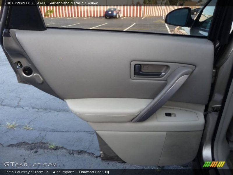 Golden Sand Metallic / Willow 2004 Infiniti FX 35 AWD