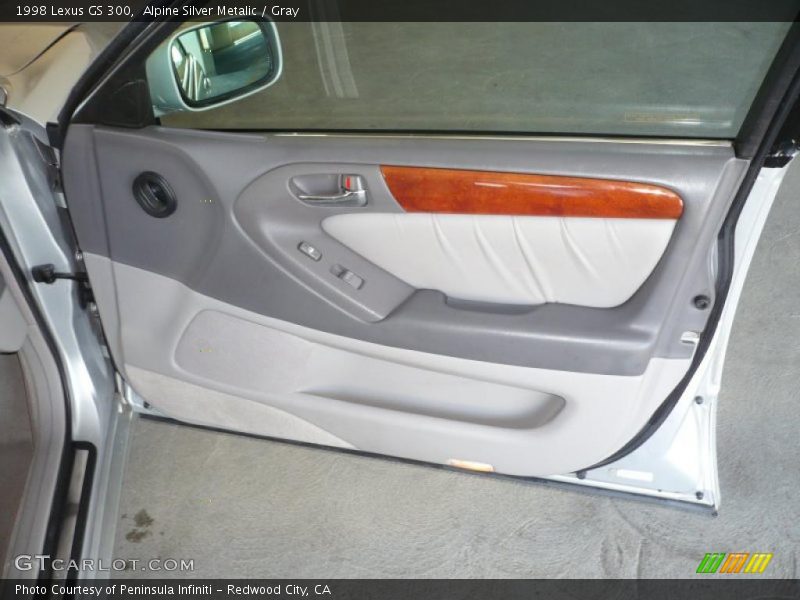Alpine Silver Metalic / Gray 1998 Lexus GS 300