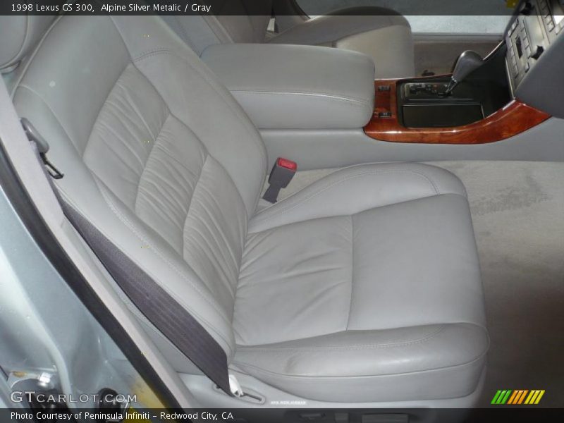 Alpine Silver Metalic / Gray 1998 Lexus GS 300