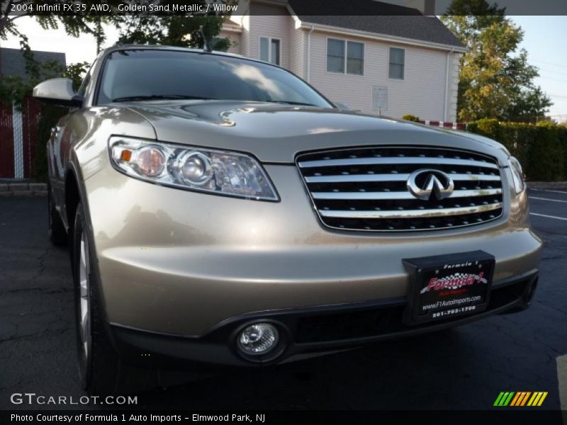 Golden Sand Metallic / Willow 2004 Infiniti FX 35 AWD