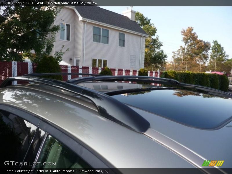 Golden Sand Metallic / Willow 2004 Infiniti FX 35 AWD