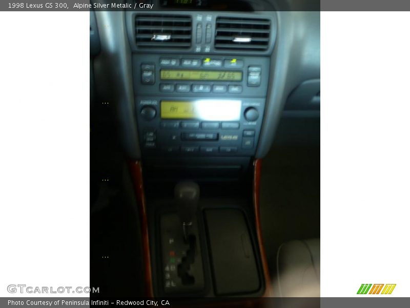 Alpine Silver Metalic / Gray 1998 Lexus GS 300