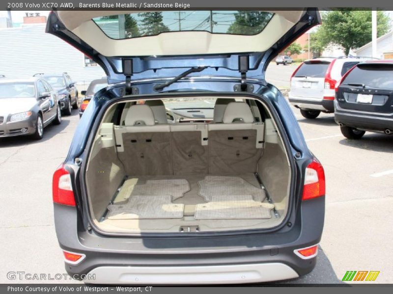 Barents Blue Metallic / Sandstone Beige 2008 Volvo XC70 AWD