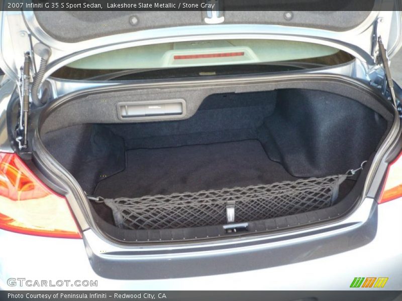 Lakeshore Slate Metallic / Stone Gray 2007 Infiniti G 35 S Sport Sedan