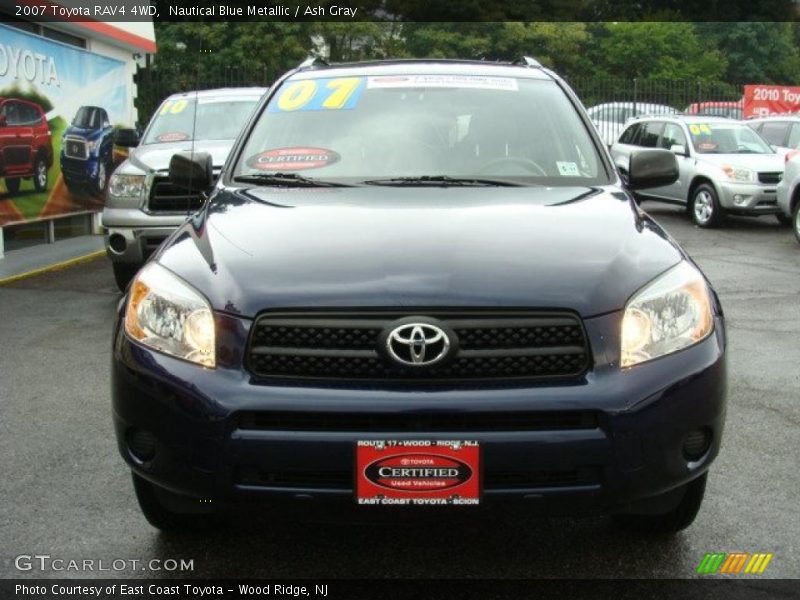 Nautical Blue Metallic / Ash Gray 2007 Toyota RAV4 4WD