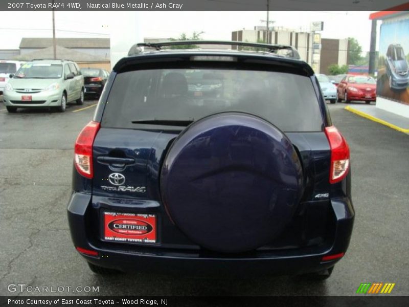Nautical Blue Metallic / Ash Gray 2007 Toyota RAV4 4WD