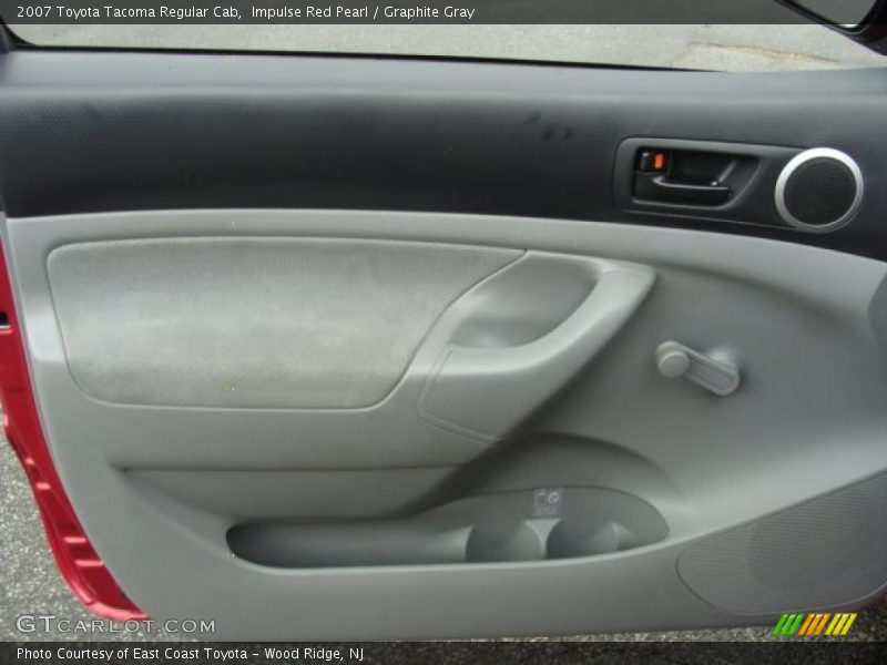 Impulse Red Pearl / Graphite Gray 2007 Toyota Tacoma Regular Cab