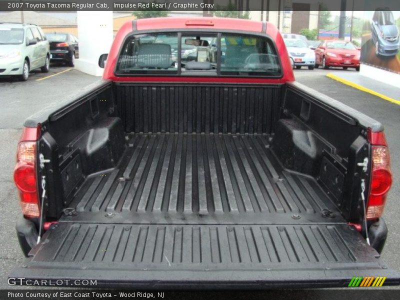 Impulse Red Pearl / Graphite Gray 2007 Toyota Tacoma Regular Cab