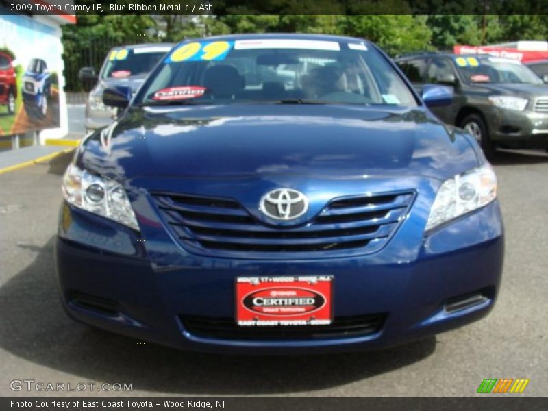 Blue Ribbon Metallic / Ash 2009 Toyota Camry LE