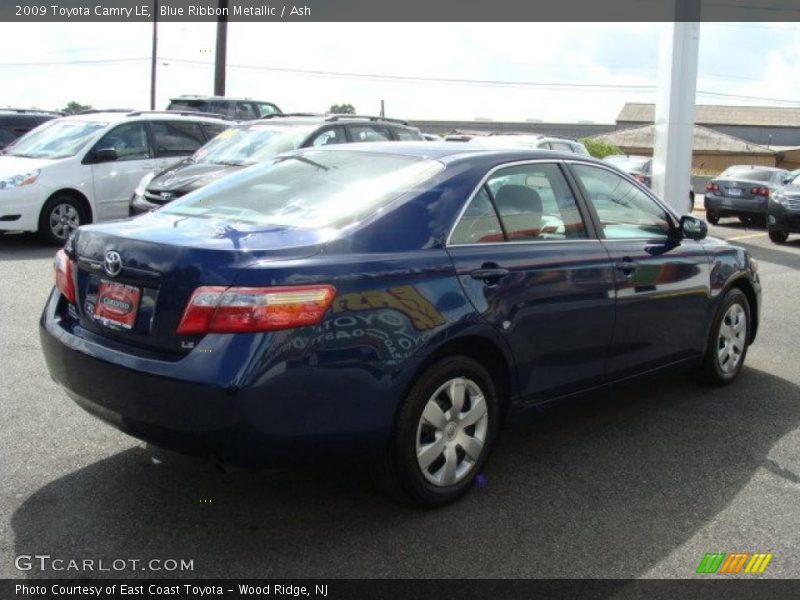 Blue Ribbon Metallic / Ash 2009 Toyota Camry LE
