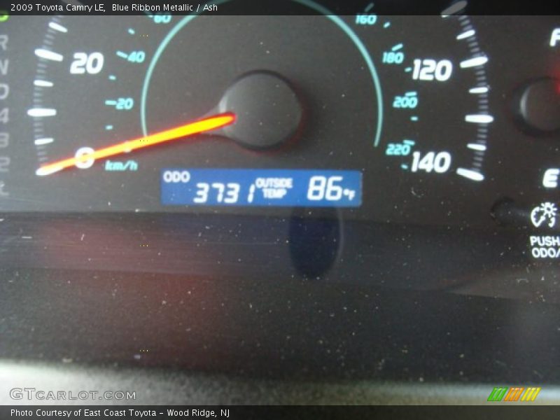 Blue Ribbon Metallic / Ash 2009 Toyota Camry LE