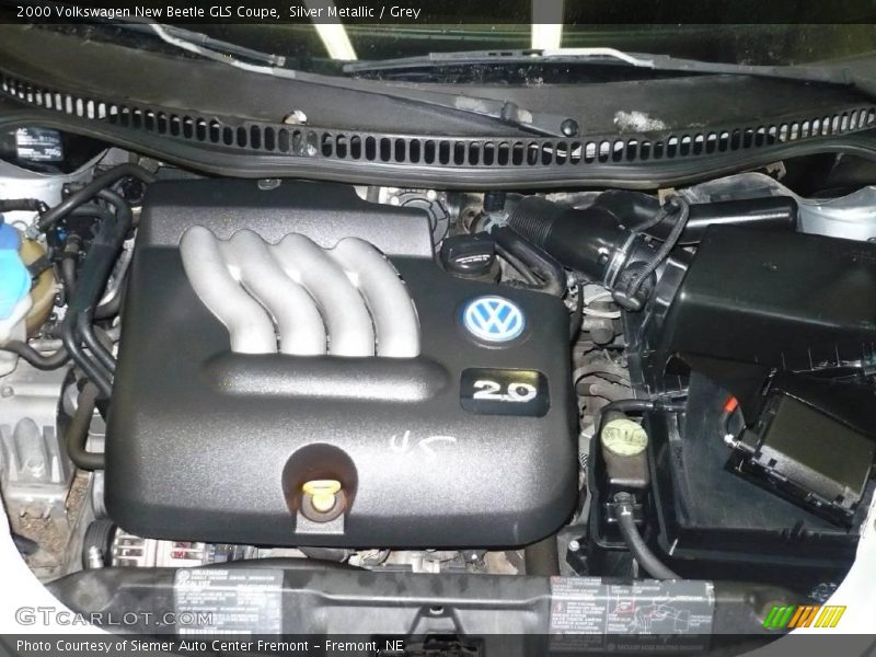 Silver Metallic / Grey 2000 Volkswagen New Beetle GLS Coupe