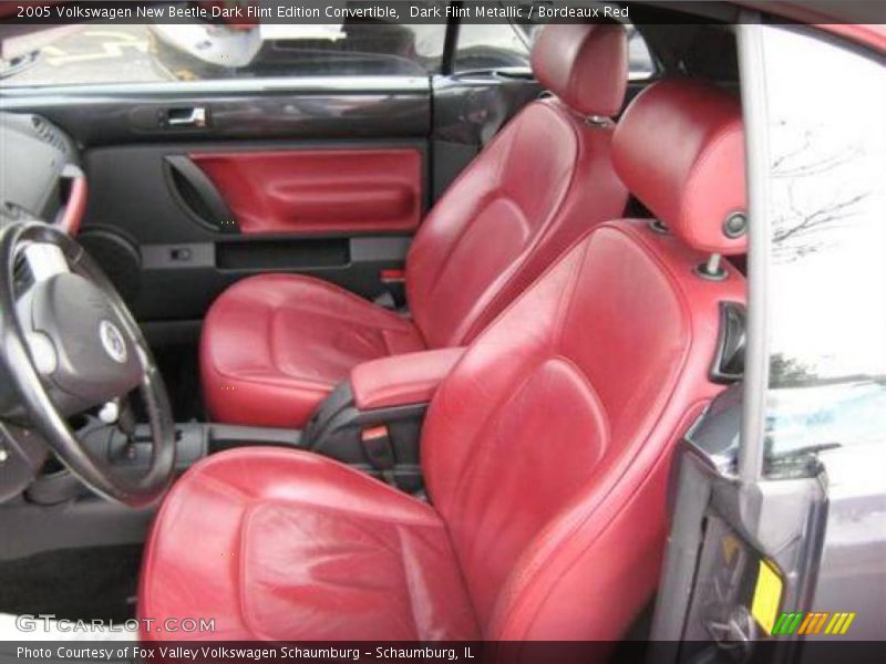 Dark Flint Metallic / Bordeaux Red 2005 Volkswagen New Beetle Dark Flint Edition Convertible