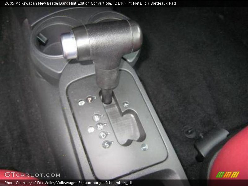 Dark Flint Metallic / Bordeaux Red 2005 Volkswagen New Beetle Dark Flint Edition Convertible