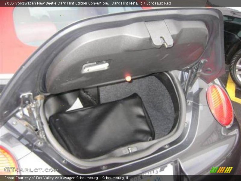 Dark Flint Metallic / Bordeaux Red 2005 Volkswagen New Beetle Dark Flint Edition Convertible
