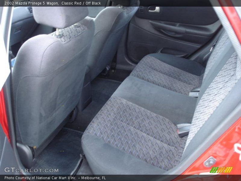 Classic Red / Off Black 2002 Mazda Protege 5 Wagon