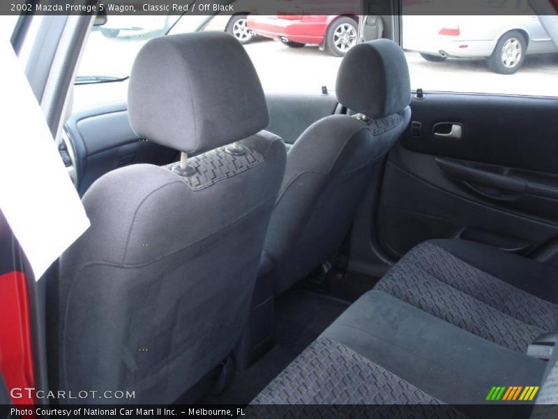 Classic Red / Off Black 2002 Mazda Protege 5 Wagon