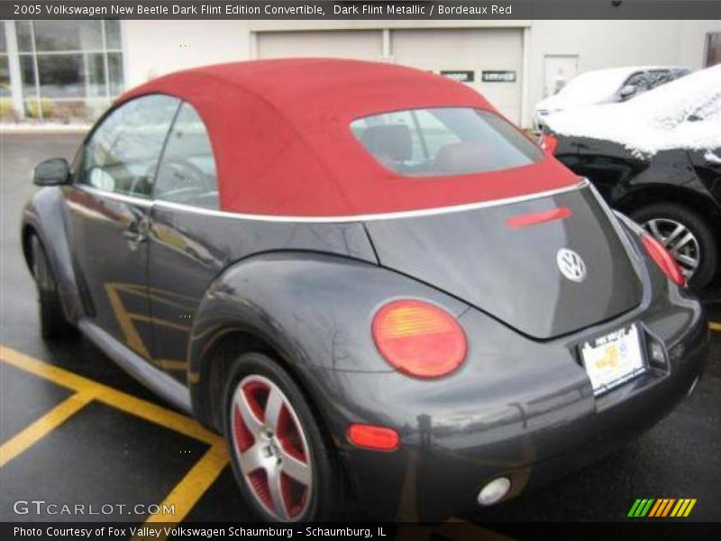 Dark Flint Metallic / Bordeaux Red 2005 Volkswagen New Beetle Dark Flint Edition Convertible