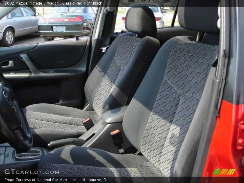 Classic Red / Off Black 2002 Mazda Protege 5 Wagon