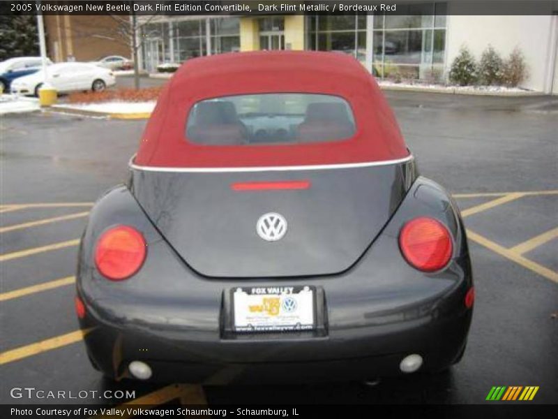 Dark Flint Metallic / Bordeaux Red 2005 Volkswagen New Beetle Dark Flint Edition Convertible