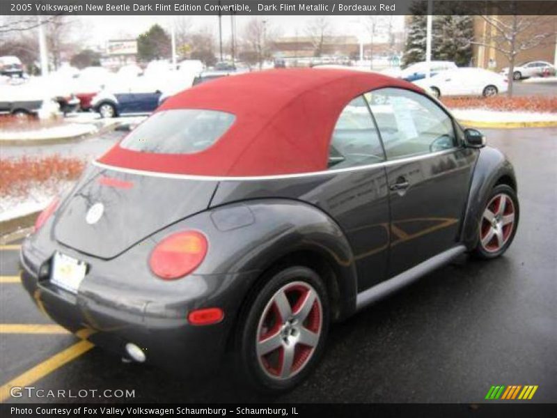 Dark Flint Metallic / Bordeaux Red 2005 Volkswagen New Beetle Dark Flint Edition Convertible