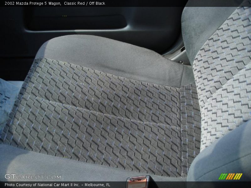 Classic Red / Off Black 2002 Mazda Protege 5 Wagon