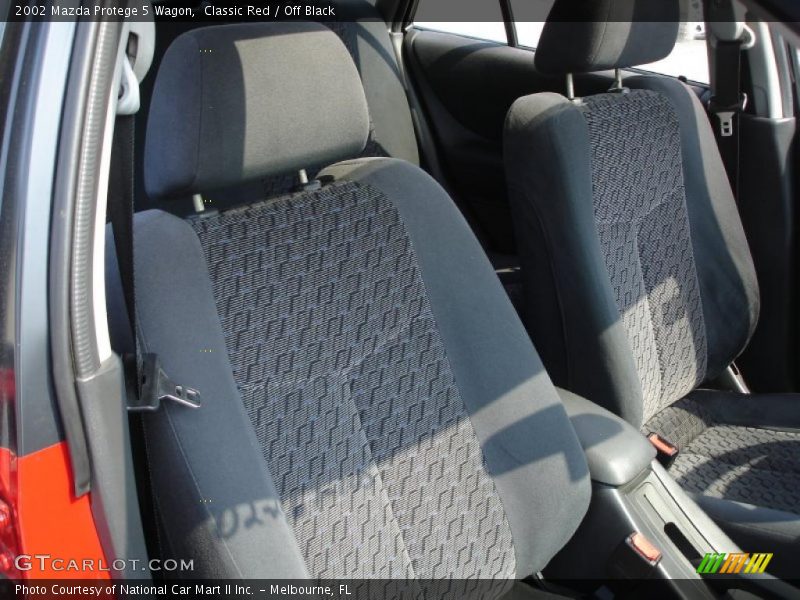 Classic Red / Off Black 2002 Mazda Protege 5 Wagon