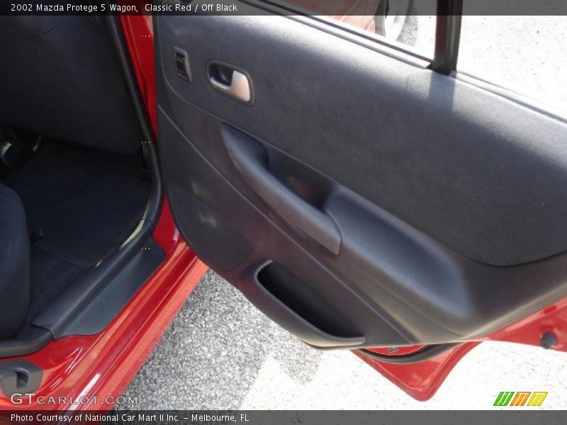 Classic Red / Off Black 2002 Mazda Protege 5 Wagon