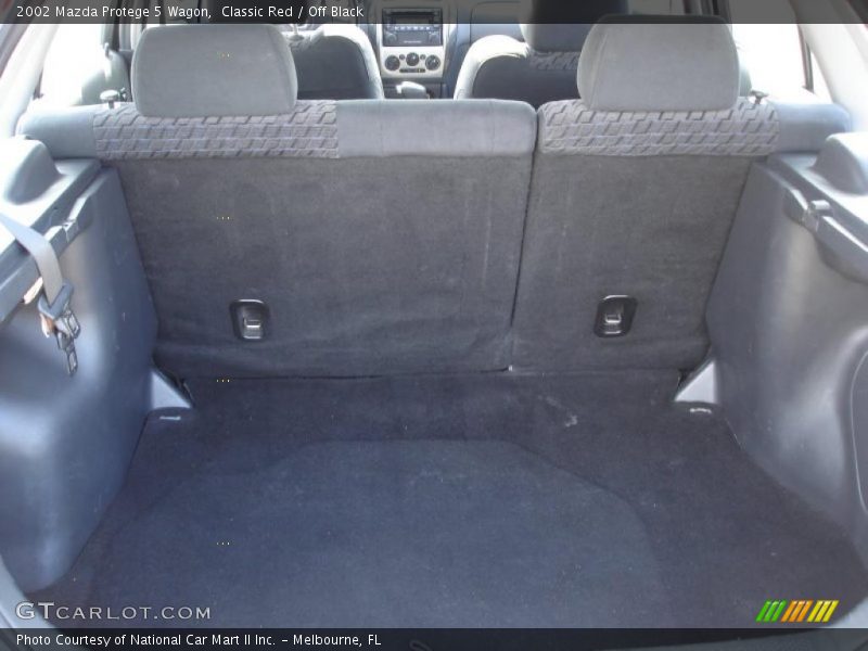 Classic Red / Off Black 2002 Mazda Protege 5 Wagon