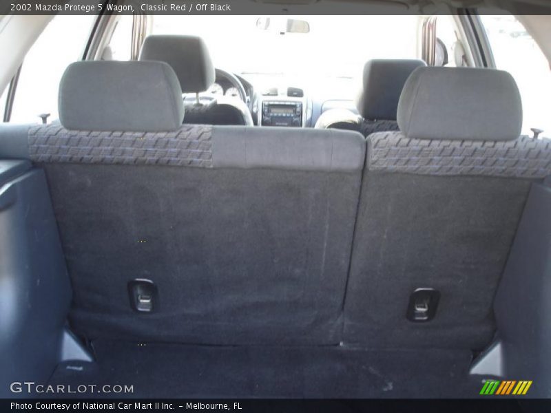 Classic Red / Off Black 2002 Mazda Protege 5 Wagon