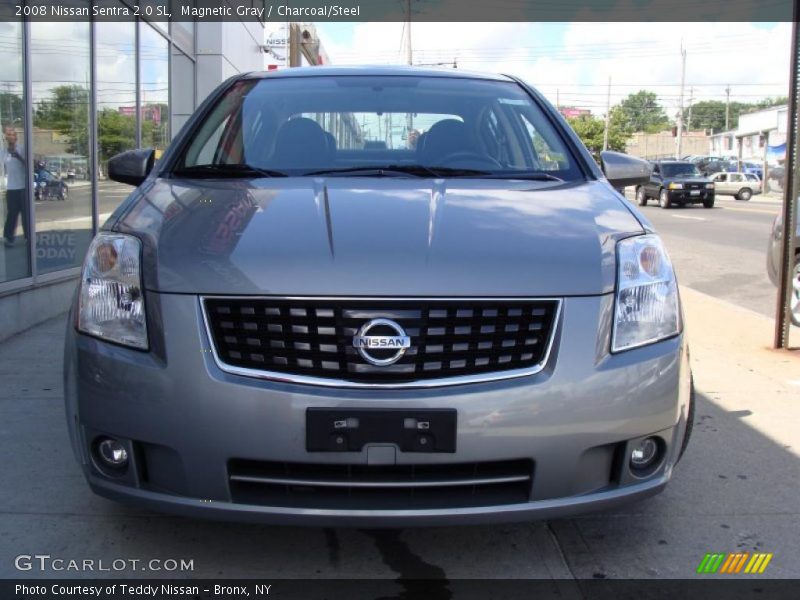 Magnetic Gray / Charcoal/Steel 2008 Nissan Sentra 2.0 SL
