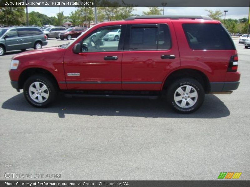 Redfire Metallic / Stone 2006 Ford Explorer XLS