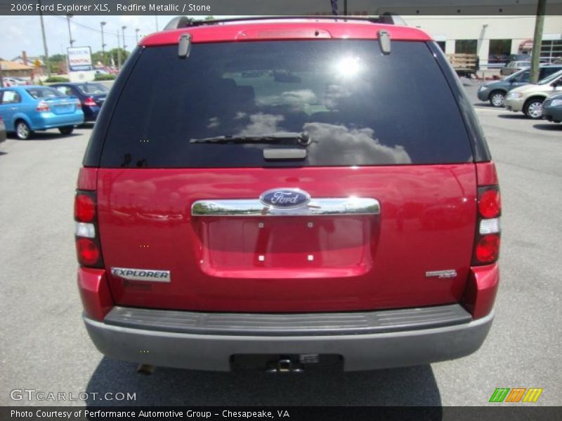 Redfire Metallic / Stone 2006 Ford Explorer XLS