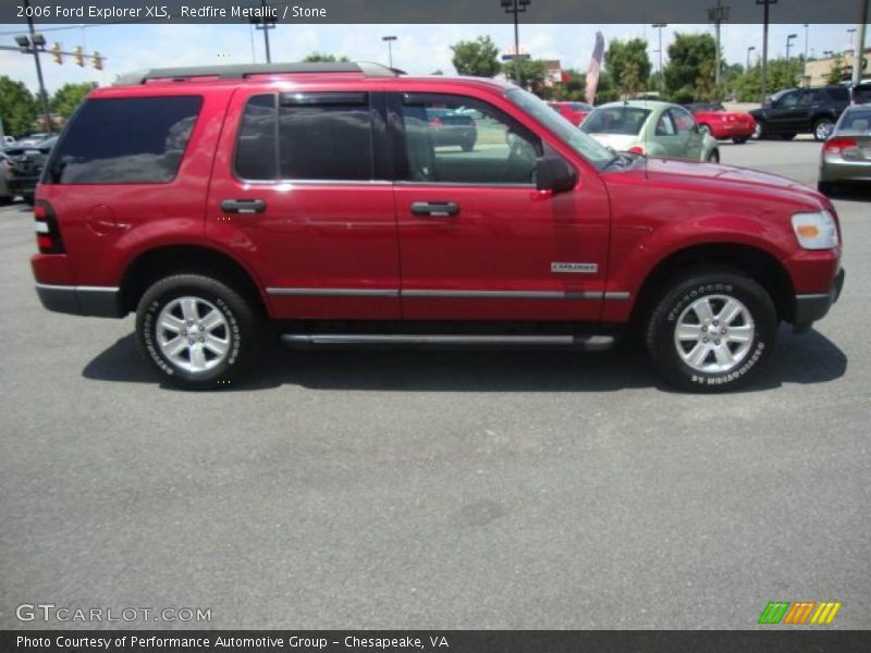 Redfire Metallic / Stone 2006 Ford Explorer XLS