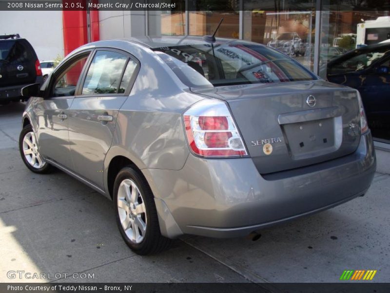 Magnetic Gray / Charcoal/Steel 2008 Nissan Sentra 2.0 SL