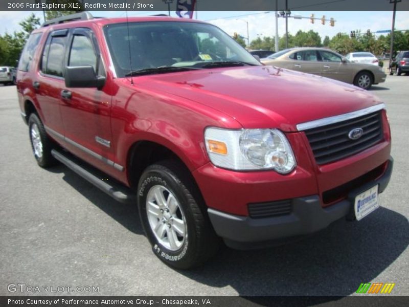 Redfire Metallic / Stone 2006 Ford Explorer XLS