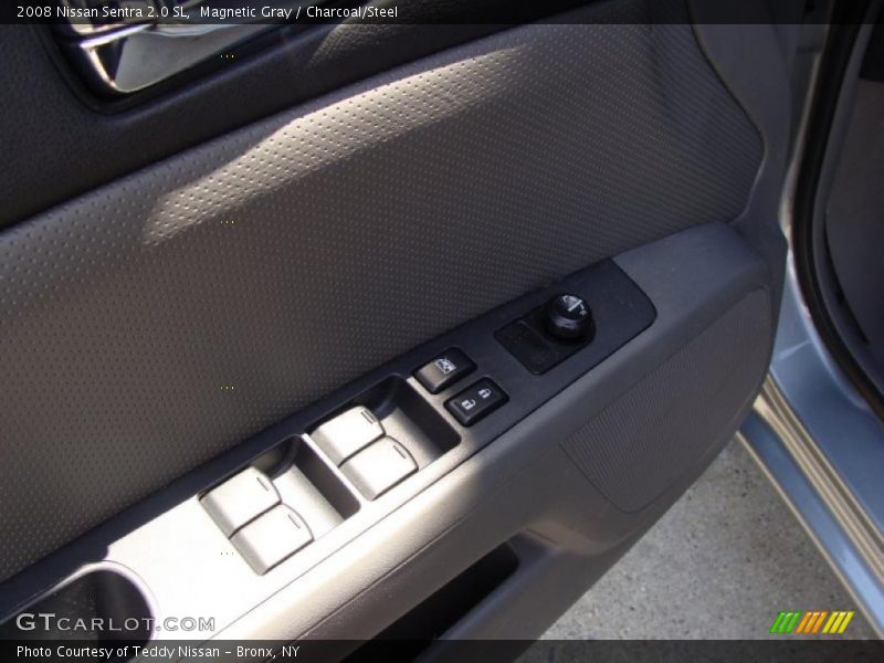 Magnetic Gray / Charcoal/Steel 2008 Nissan Sentra 2.0 SL