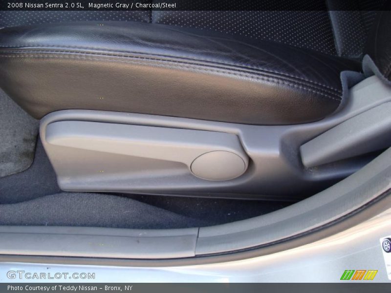 Magnetic Gray / Charcoal/Steel 2008 Nissan Sentra 2.0 SL