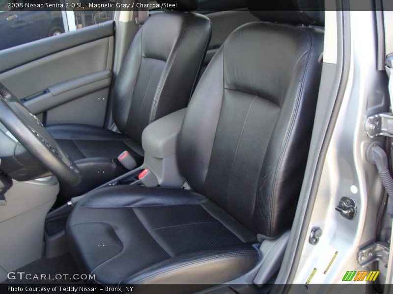 Magnetic Gray / Charcoal/Steel 2008 Nissan Sentra 2.0 SL
