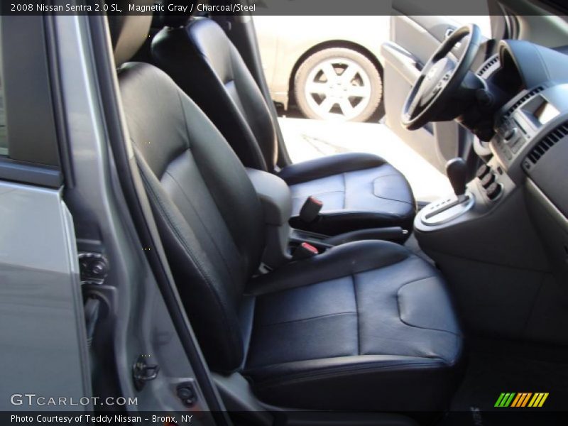 Magnetic Gray / Charcoal/Steel 2008 Nissan Sentra 2.0 SL