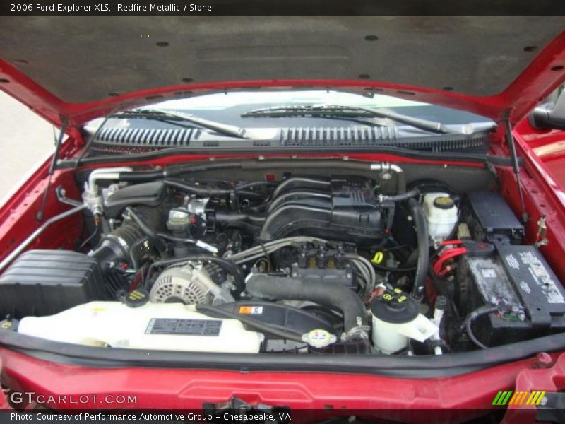 Redfire Metallic / Stone 2006 Ford Explorer XLS